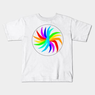 Live bright- DUDEWORLD! Kids T-Shirt